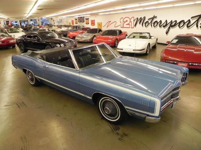 1969 Ford Galaxie 500XL GT 32561 Miles Blue Convertible 429 Automatic 1969 Ford Other Pickups GT