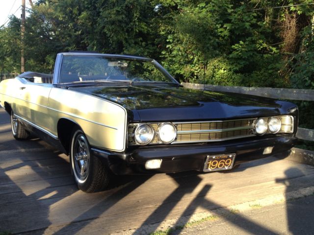 1969 FORD GALAXIE CALIFORNIA CUSTOM DESIGNED CONVERTIBLE 71,000 ORIGINAL MILES ! 1969 Ford Galaxie 500