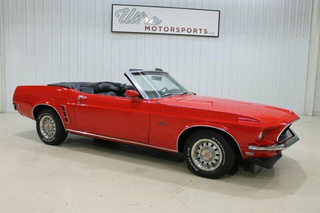 1969 Ford Mustang 22370 Miles Red 302 Automatic 1969 Ford Mustang --