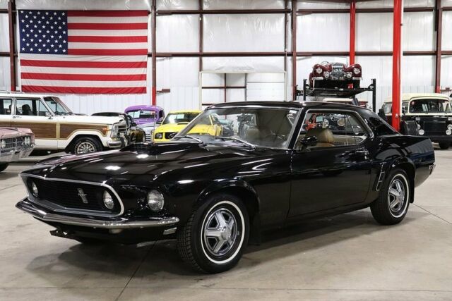 1969 Ford Mustang 53849 Miles Raven Black Coupe 6-Cylinder Automatic 1969 Ford Mustang --