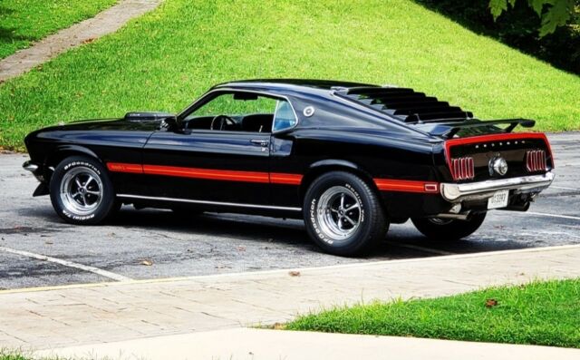 1969 Ford Mustang -MACH 1-FACTORY R CODE COBRA JET 428-DULUXE MARTI - photo 3