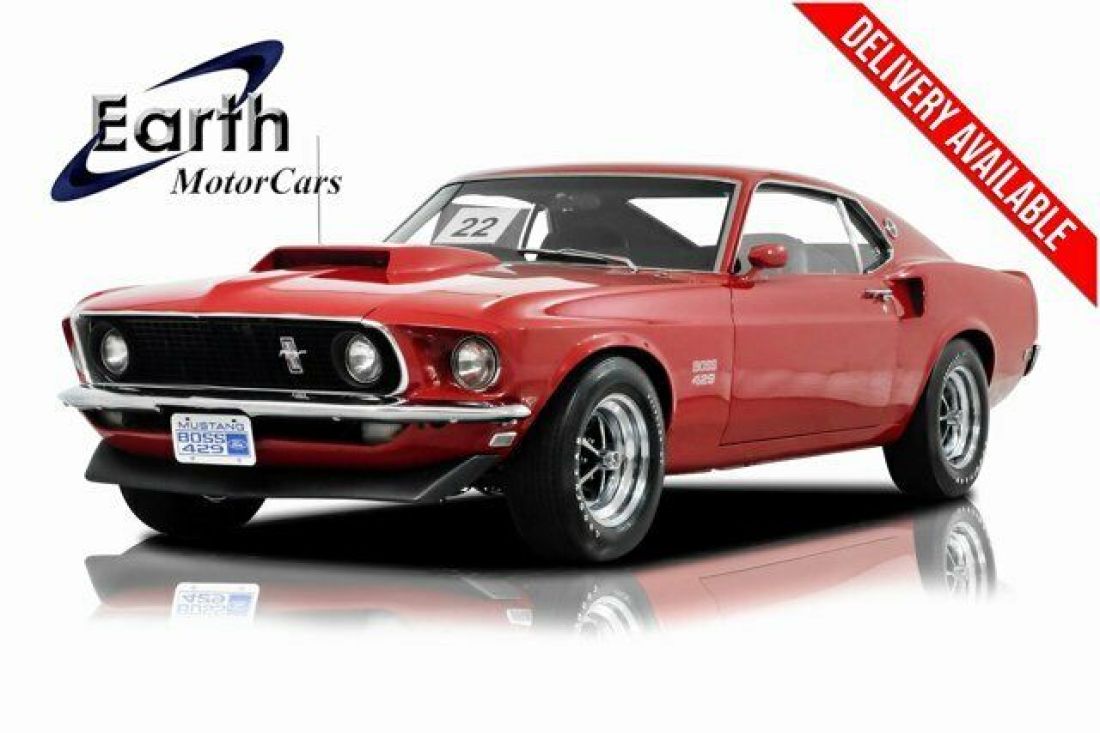 1969 Ford Mustang Boss 429 Frame off Restoration 46773 Miles Candy Apple Red Fas 1969 Ford Mustang Boss 429 Frame off Restoration