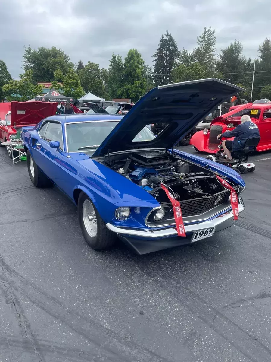 1969 Ford Mustang Cobra Jet Blue MACH 1 1969 Ford Mustang MACH 1