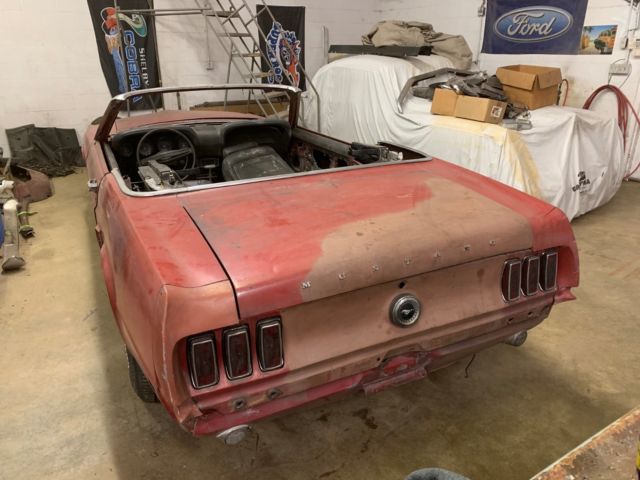 1969 Ford Mustang CANDY APPLE RED CONVERTIBLE V-8 - photo 4
