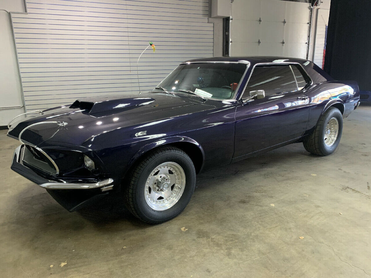 1969 Ford Mustang Coupe 59,165 Miles Purple American Muscle Car Select Automatic 1969 Ford Mustang Coupe