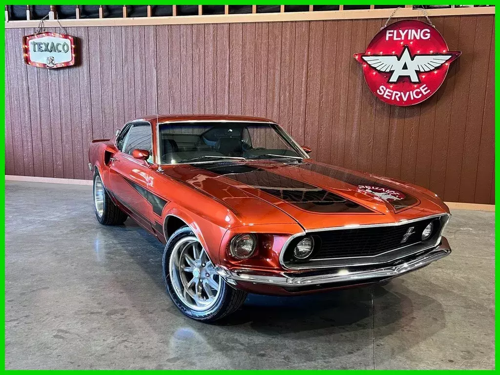 1969 Ford Mustang Fastback 351W, Auto, Disc & Power Steering 1969 Ford Mustang 69 Mustang with Mach 1 trim 351 Windsor 17/18" wheels