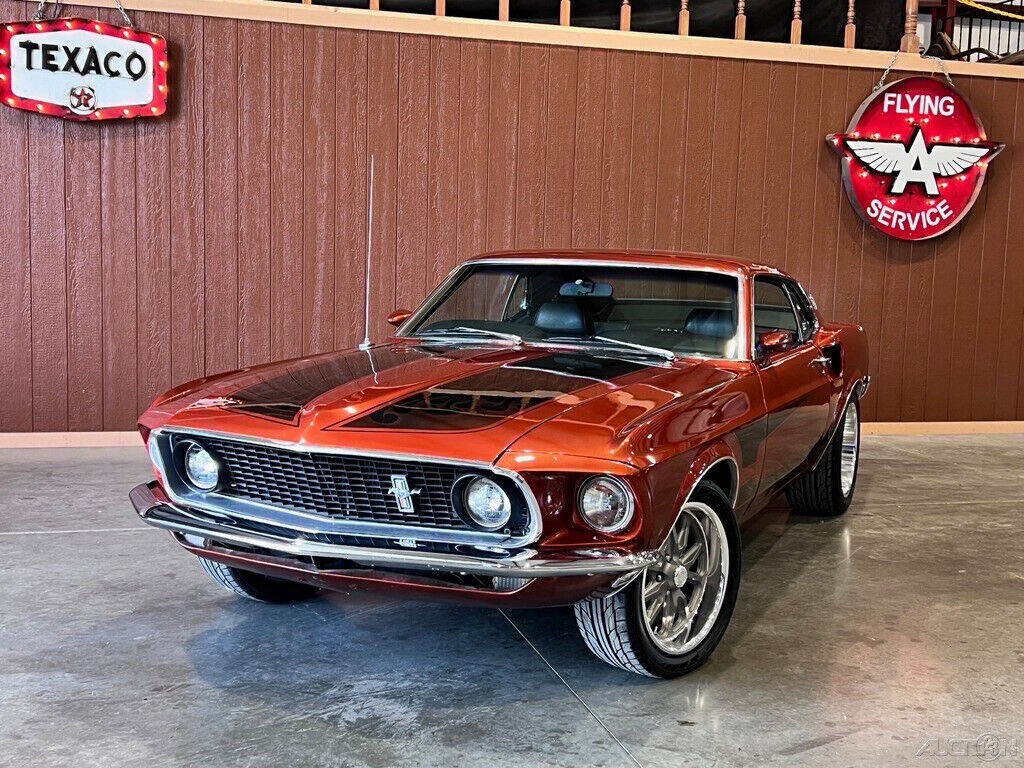 1969 Ford Mustang 69 Mustang with Mach 1 trim 351 Windsor 17/18" wheels - photo 12