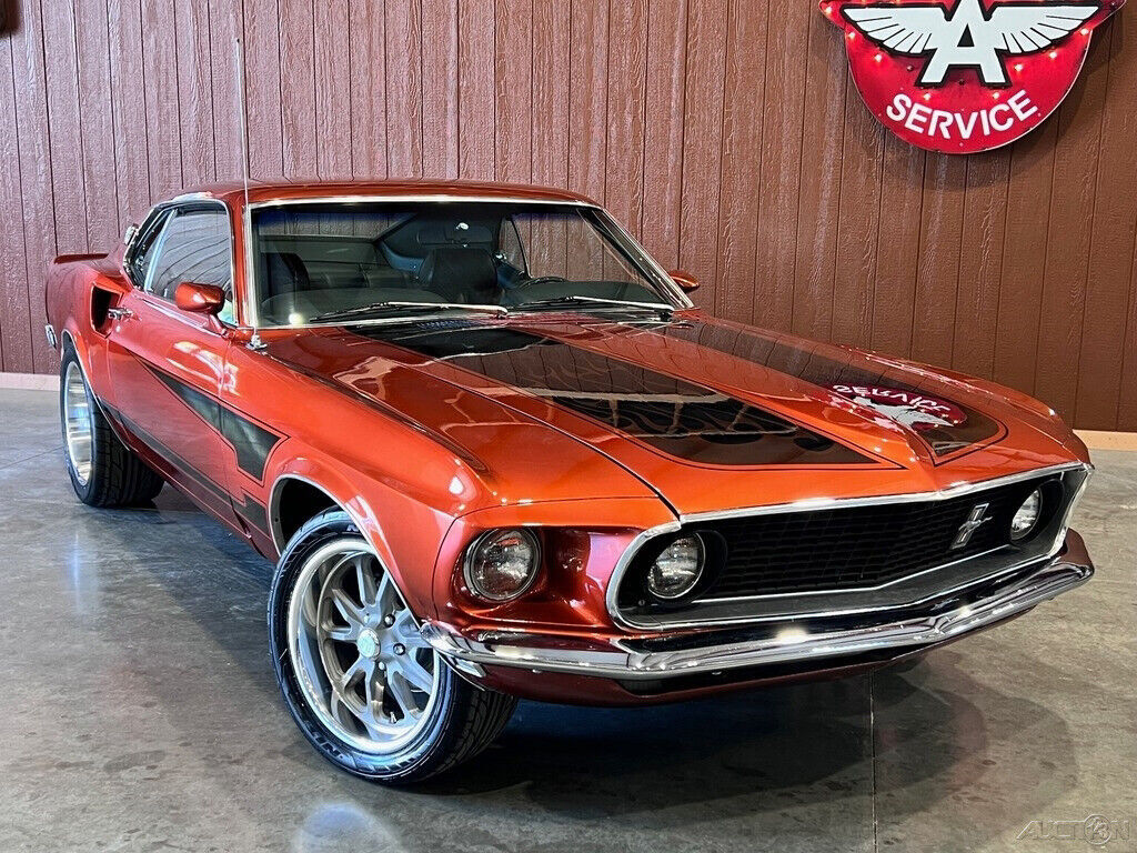 1969 Ford Mustang 69 Mustang with Mach 1 trim 351 Windsor 17/18" wheels - photo 2