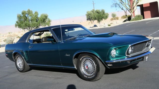 1969 FORD MUSTANG GRANDE 302 V8 F CODE! FULLY OPTIONED! AC/DISC/ P/S 1969 Ford Mustang GRANDE 302 V8 F CODE! FULLY OPTIONED! AC/DISC/ P/S