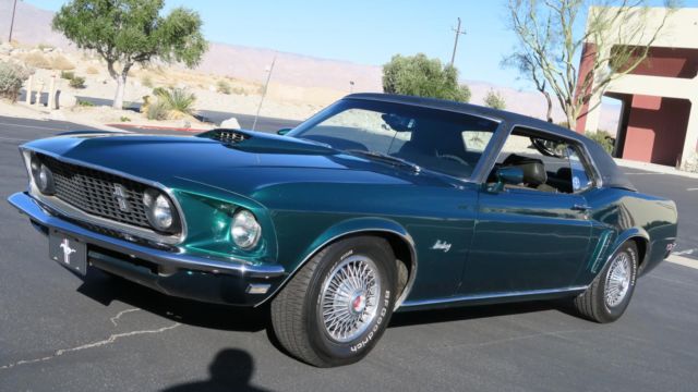 1969 Ford Mustang GRANDE 302 V8 F CODE! FULLY OPTIONED! AC/DISC/ P/S - photo 2