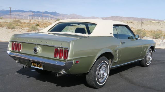 1969 Ford Mustang GRANDE 351 V8 H CODE! FULLY OPTIONED! AC/DISC/ P/S - photo 6