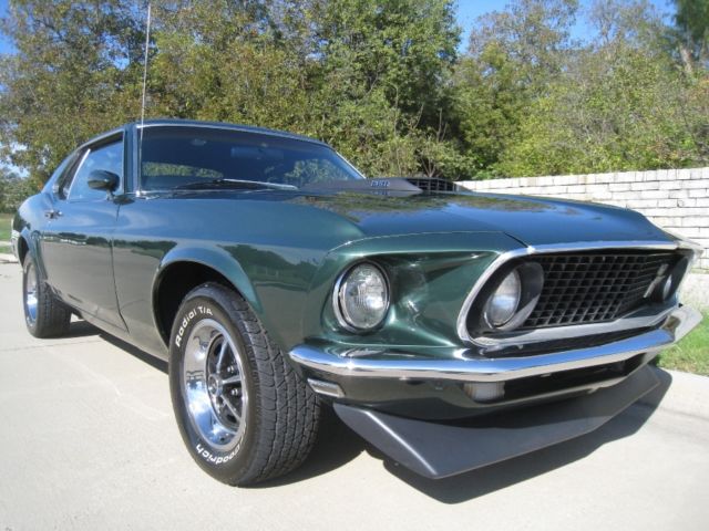 1969 Ford Mustang GT 351 V8 H-code w/ Powersteering & Power Disc Brakes 1969 Ford Mustang