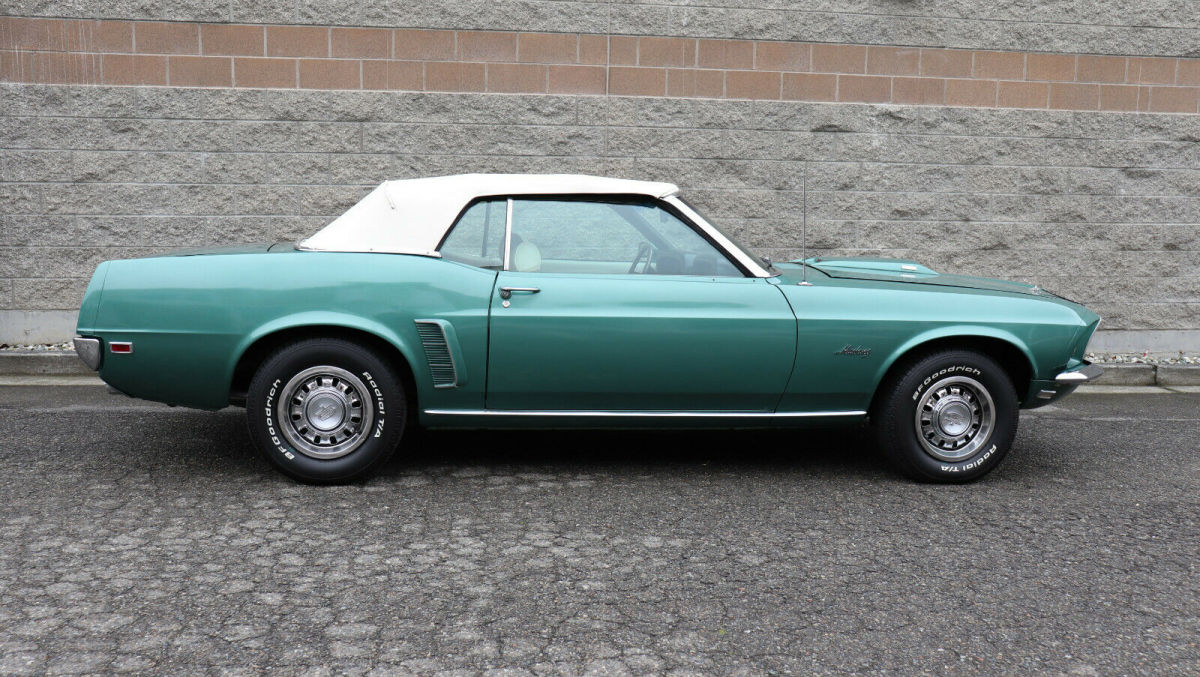 1969 Ford Mustang GT Convertible "S" code  #11 390 c.i. - photo 4