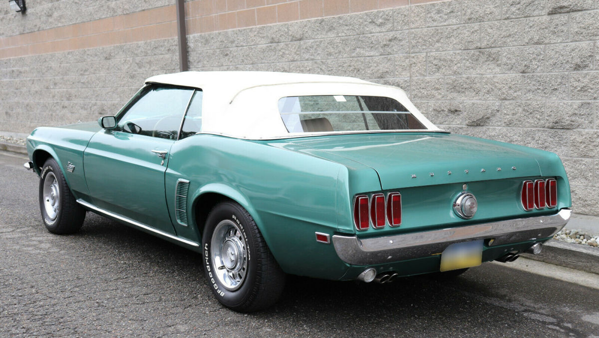 1969 Ford Mustang GT Convertible "S" code  #11 390 c.i. - photo 7