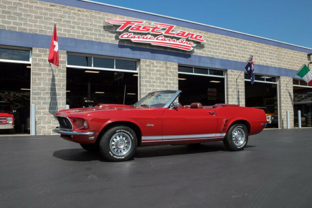 1969 Ford Mustang GT Convertible Marti Report Correct Color Combo California Car 1969 Ford Mustang GT Convertible