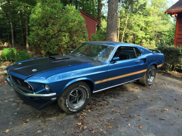 1969 Ford Mustang Mach 1 Ram Air 428 Cobra Jet "R" Code 4 Speed - photo 2