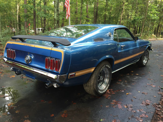 1969 Ford Mustang Mach 1 Ram Air 428 Cobra Jet "R" Code 4 Speed - photo 6
