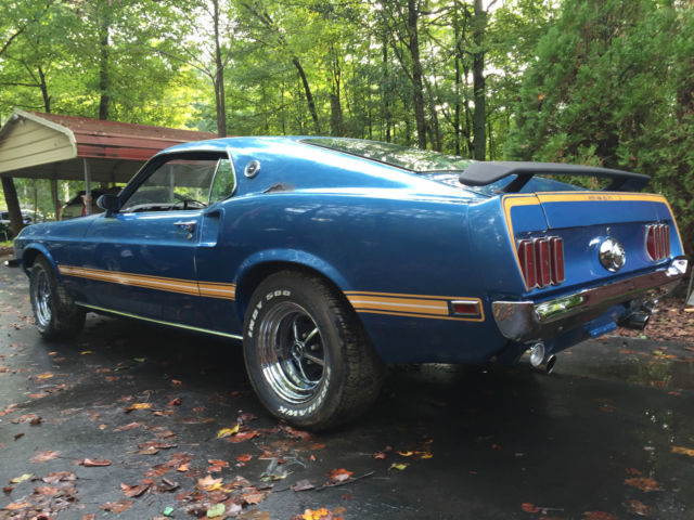 1969 Ford Mustang Mach 1 Ram Air 428 Cobra Jet "R" Code 4 Speed - photo 7