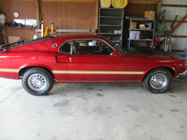1969 FORD MUSTANG MACH 1 302 BOSS REBUILT W 100 MILES ON MOTOR 5 SPEED T 5 1969 Ford Mustang