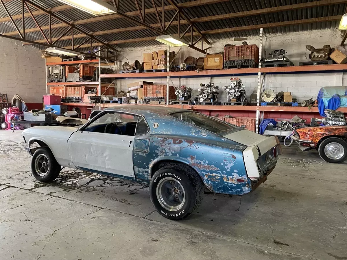 1969 Ford Mustang Mach 1 351 Coupe Blue 1969 Ford Mustang