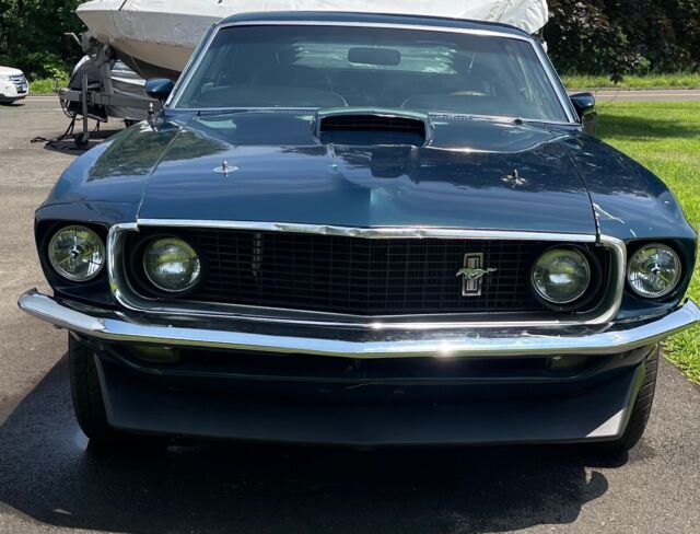 1969 Ford Mustang Mach 1 351 Coupe Blue RWD Automatic Mach I 1969 Ford Mustang Mach I