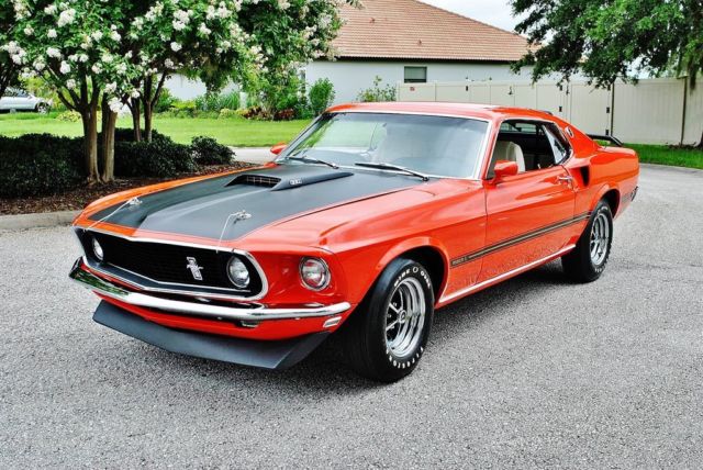 1969 Ford Mustang Mach 1 Marti Report 351 V8 Auto - photo 3