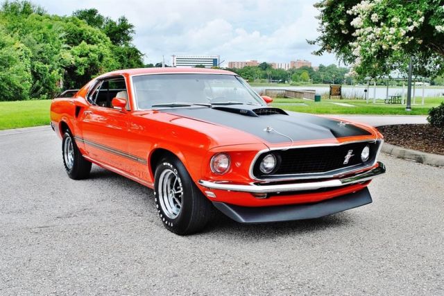 1969 Ford Mustang Mach 1 351 V8 Numbers Matching Marti Report - photo 12