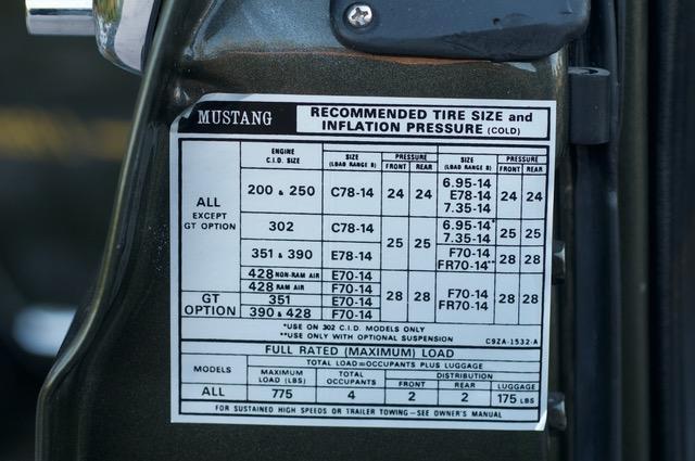 1969 Ford Mustang MUSTANG MACH 1 SPORT ROOF - photo 8