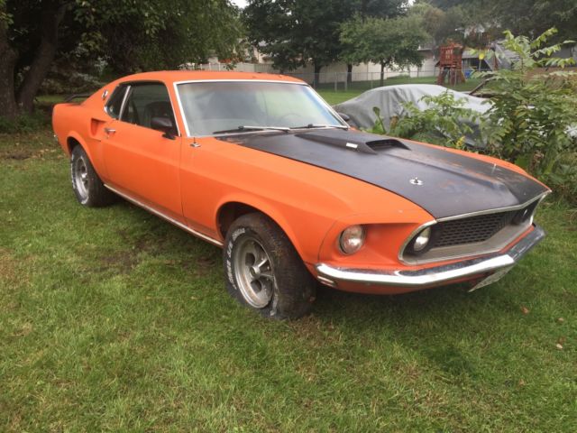 1969 ford mustang mach 1, In Storage for 20 years, 1970, 1968, 1967 Fastback 1969 Ford Mustang Mach 1