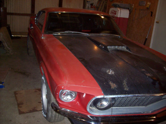 1969 ford mustang mach 1 M code barn find 1969 Ford Mustang mach 1