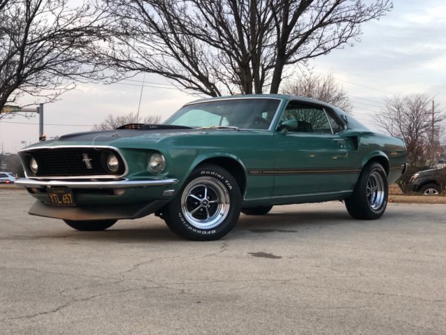 1969 Ford Mustang Mach 1 *NUMBERS MATCHING, 4SPD* 1969 Ford Mustang Mach 1