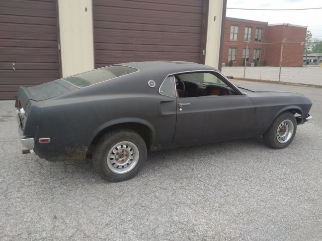 1969 Ford Mustang Mach 1 R code Original 428CJ 4 speed Winter Blue 1969 Ford Mustang Mach 1