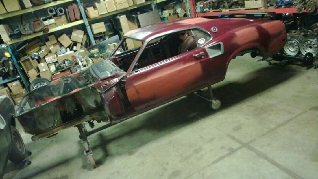 1969 Ford Mustang Mach 1 race car 1969 Ford Mustang