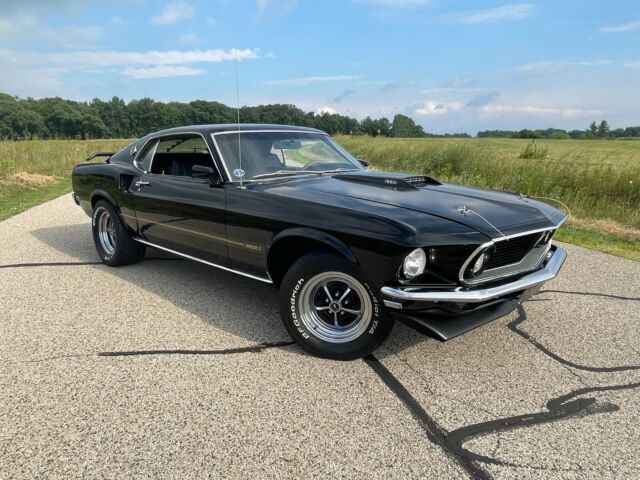 1969 Ford Mustang Mach 1 Resto Mod 351 C 5 Speed Air Black Fastback John Wick 1969 Ford Mustang