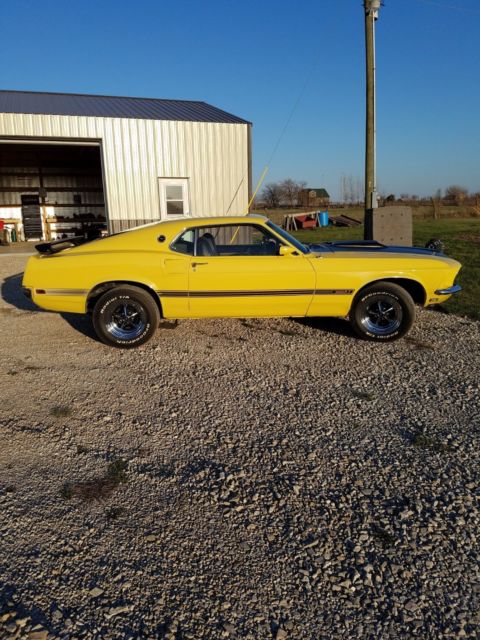 1969 Ford Mustang Mach 1 Tribute 1969 Ford Mustang Mach 1