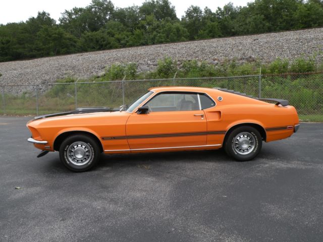 1969 Ford Mustang Mach I Tribute, 351 M Code, Automatic, AC, PS, Marti Report 1969 Ford Mustang Mach I Tribute
