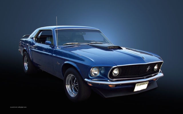 1969 Ford Mustang Resto-Mod (527 Horsepower, Factory A.C.) 1969 Ford Mustang Coupe