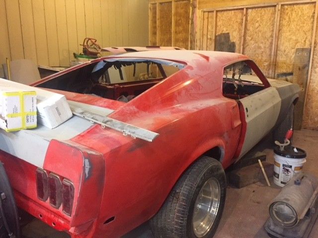 1969 Ford Mustang Rolling Chassis 1969 Ford Mustang