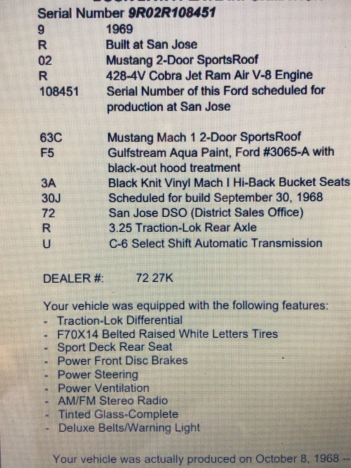 1969 Ford Mustang - photo 12