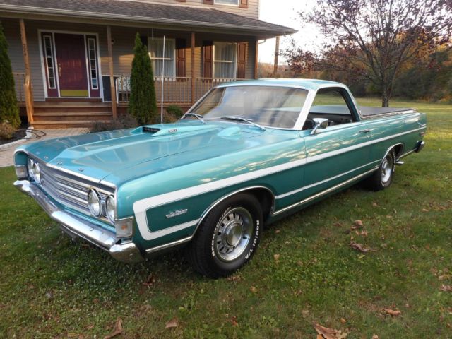 1969 Ford Ranchero 500 Ca car 1 of 1 built, 351 4bbl 4spd posi a/c 61k mi 1969 Ford Ranchero