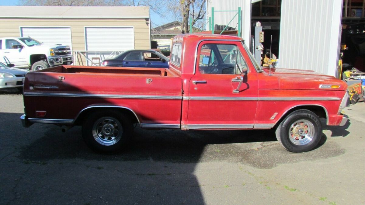 1969 Ford Ranger F100 Short Bed Factory Original Paint, Nice Patina! Solid!! 1969 Ford Ranger Ranger