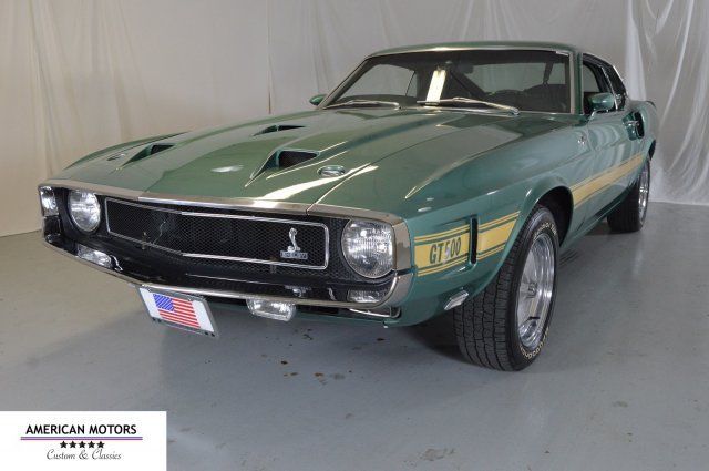 1969 Ford Shelby GT500 Fastback 500th GT500 Made Serial #500 Silver Jade Metalli 1969 Ford GT500 Fastback 500th GT500 Made Serial #500