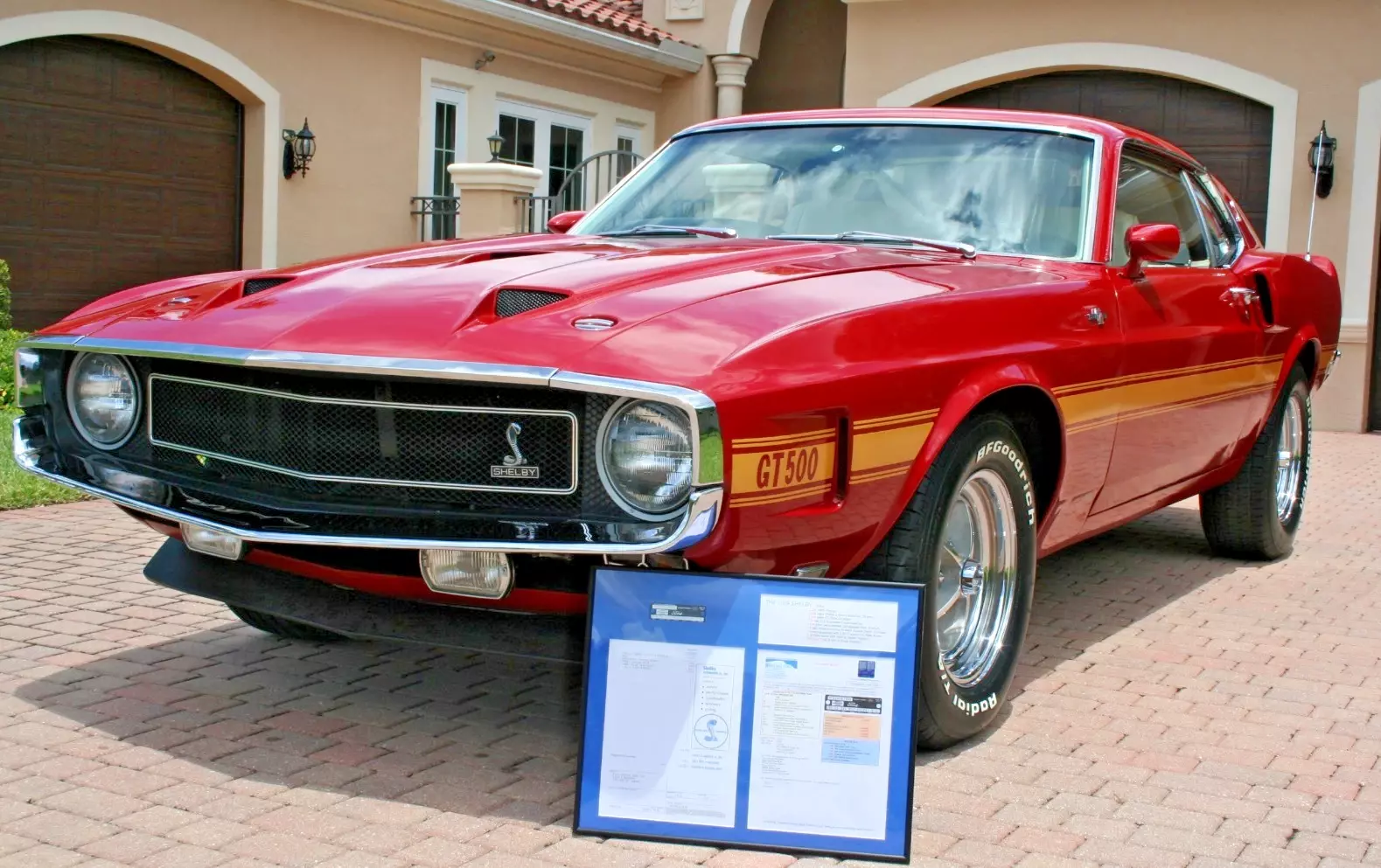 1969 Ford Shelby Mustang GT500 428 Ram Air Cobra Jet NEW Complete Restoration 1969 Shelby Mustang Shelby Mustang GT500 Ram Air Cobra Jet Engine 428