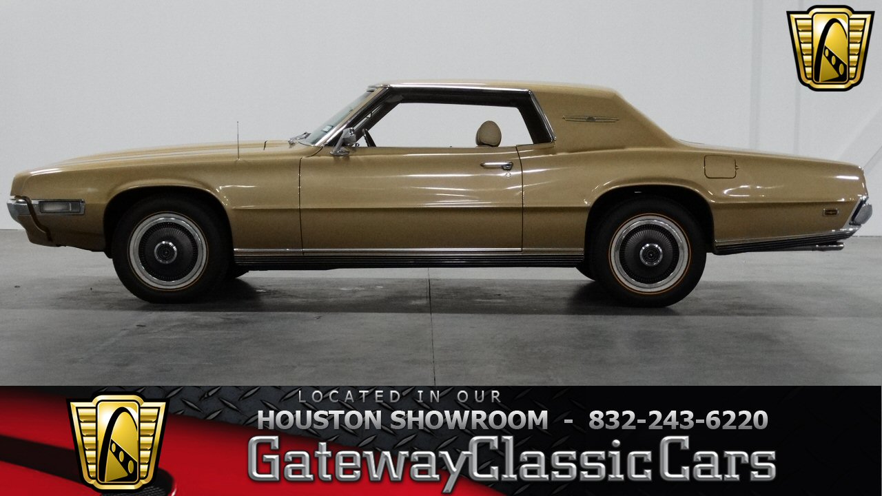 1969 Ford Thunderbird 47769 Miles Gold 2 Door 429 C.I.D V8 Thunderjet C6 1969 Ford Thunderbird