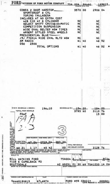 1969 Ford Torino Black Original - photo 4