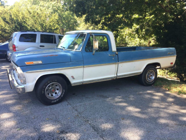 1969 Ford Truck F-100, solid body, great patina 1969 Ford F-100 Long Bed