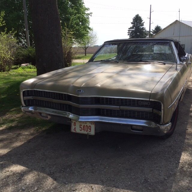 1969 Ford XL convertible, 390 V-8, Muscle Car, 1960s-1970s Mercury Torino Family 1969 Ford Galaxie XL Convertible