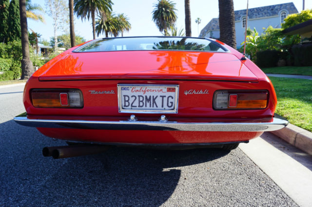 1969 Maserati Ghibli 4.7L 330HP V8 COUPE WITH AC & KNOCK OFF WHEELS - photo 10