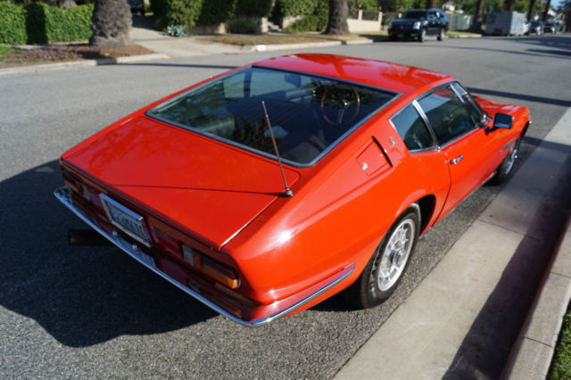 1969 Maserati Ghibli 4.7L 330HP V8 COUPE WITH AC & KNOCK OFF WHEELS - photo 13