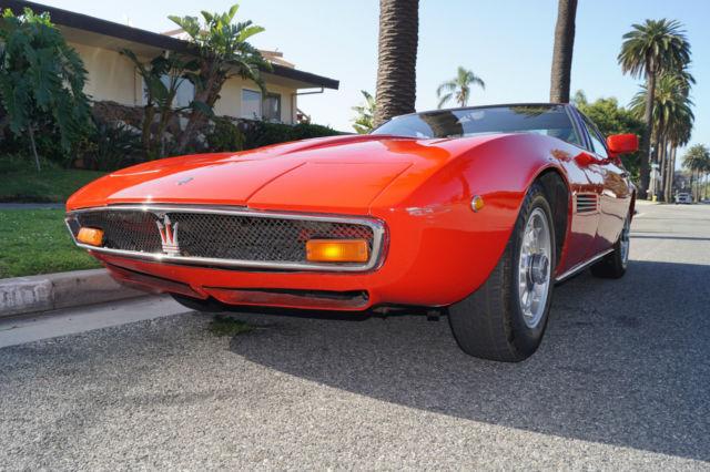 1969 Maserati Ghibli 4.7L 330HP V8 COUPE WITH AC & KNOCK OFF WHEELS - photo 4